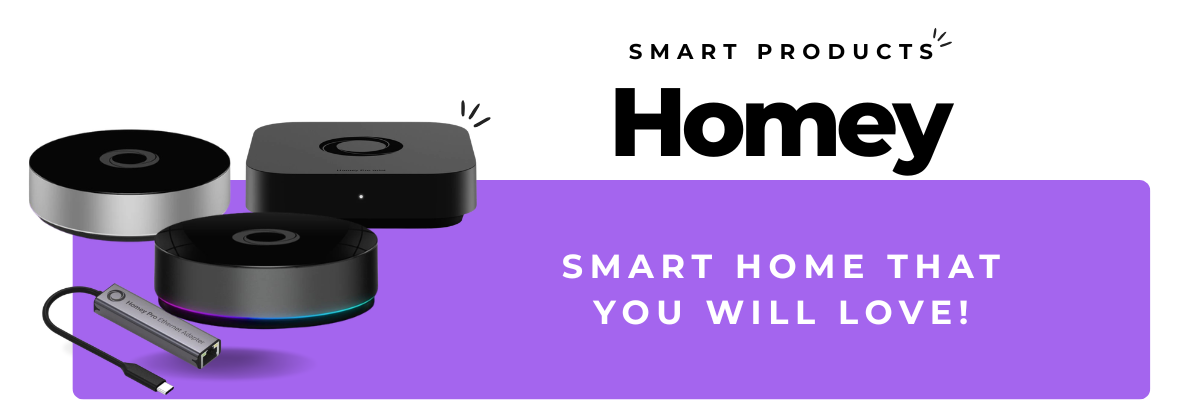 Baner - Smart produkty Homey EN (1)